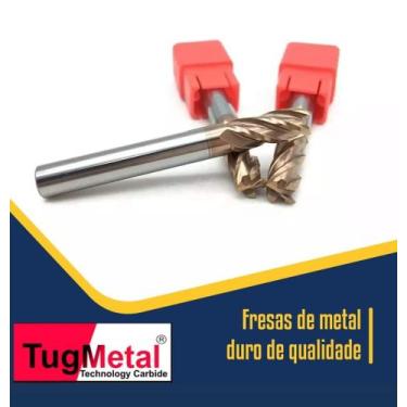 Imagem de Kit 8 Fresas MD 55HRC - TugmetaL