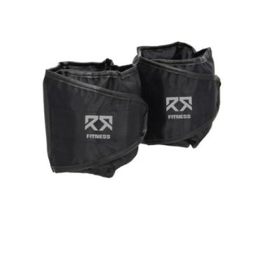 Imagem de Par De Caneleira Profissional Peso Para Treinar Academia Tornozeleira 