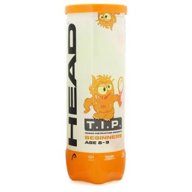 Imagem de Bola de Tenis Head TIP Orange Tubo com 3