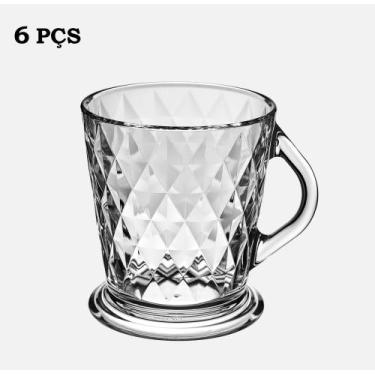 Imagem de Chávena Chá Transparente Óbidos 280 ML Caixa Com 06 Unidades - Akiplas