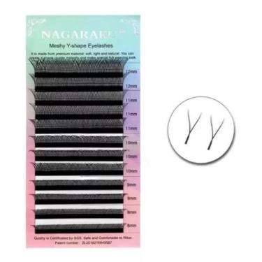 Imagem de Alongamento De Cílios Nagaraku Y Volume Brasileiro Original, Curva D /