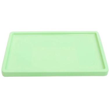 Imagem de Bandeja Retangular 30x18cm Verde Água - 01 unidade - Só Boleiras - Riz