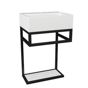 Imagem de Gabinete Banheiro Ferro Los Angeles 40x30cm Venturi, Branco