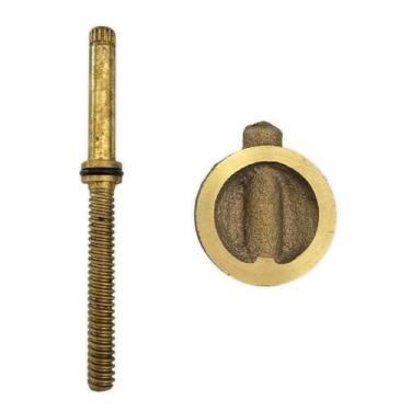 Imagem de Reparo Registro Gaveta Geral Deca Haste E Cunha 1 1/2 Novo, DOURADO