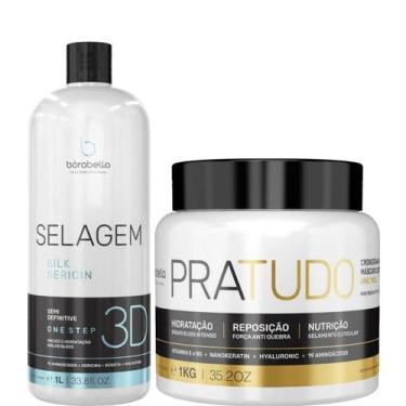 Imagem de Selagem 3D Borabella 1 Litro + Cronograma Pratudo 1kg