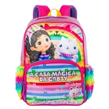 Imagem de Mochila De Costas Escolar Infantil Casa Magica De Gabbys - Sestini, Ro