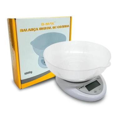 Imagem de Balança de cozinha digital 5kg para cozinha automática - B-MAX
