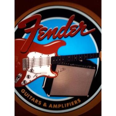 Imagem de Luminoso Guitarra Fender p/ Bar Boteco Churrasqueira Garagem - Arte em