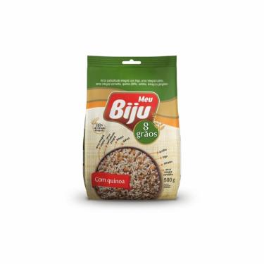 Imagem de Arroz 8 Grãos Com Quinoa Meu Biju 500G