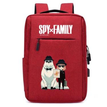 Imagem de Mochila USB Escolar Estampa Infantil SPYX Family Notebooks, Trabalho E