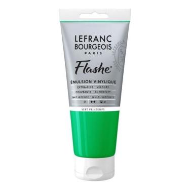 Imagem de Tinta Acrílica Flashe Lefranc 80ml S1 544 Spring Green - Lefranc & Bou