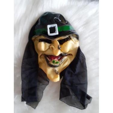 Imagem de Mascara Bruxa Assustadora em Látex Cosplay Festas - CM Presentes e Fan