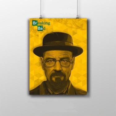 Imagem de Placa Decorativa Heisenberg Artwork - Breaking Bad Série - Nerdecs