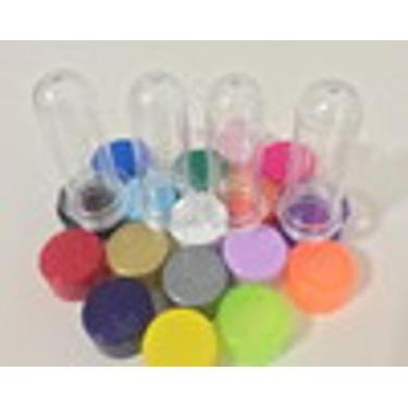 Imagem de Mini Tubete 8 cm para personalizar kit 20 peças - Mpest, Vermelho