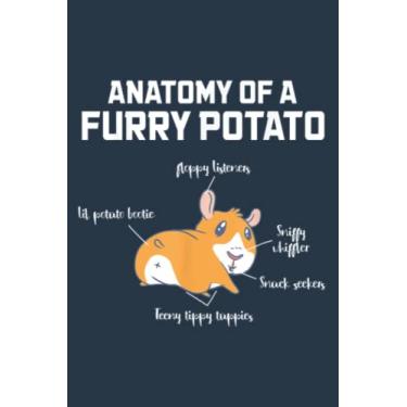 Imagem de Anatomy Of A Furry Potato for Guinea lover: Journal notebook, size 6 x 9 inches, 116 Pages