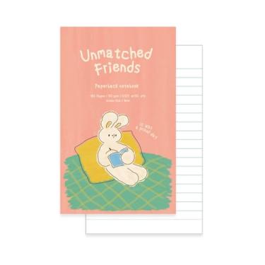 Imagem de Monolike Caderno de linha de bolso Unmatched Friends - 05. Um dia de orgulho_Nota de design, mini nota, nota simples, caderno, 192 páginas, 11,3 x 16,69