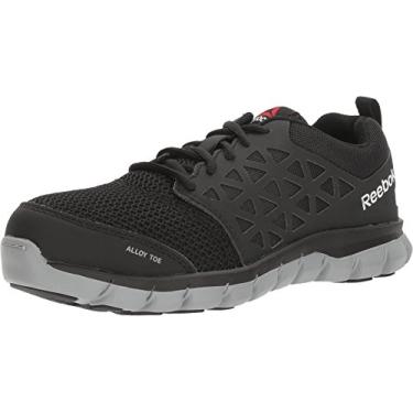Imagem de Reebok Work Sublite Cushion Work RB041 Industrial and Construction Shoe, Black, 9.5 M US