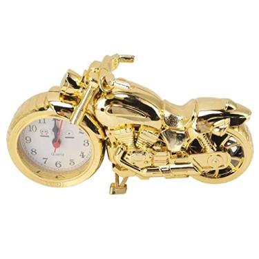 Imagem de Despertador de Motocicleta, Modelo Exclusivo de Motocicleta Vintage, Som Alto, Tempo Preciso Com Material Premium, para Crianças, Carro Doméstico, Escritório (Ouro 168D, cor única)