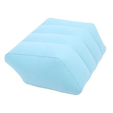 Imagem de Almofada Inflável para Elevação de Pernas, Almofada Inflável Portátil Em Cunha para Pernas para Dormir Almofada de Levantamento de Pernas Em PVC Com Ergonomia para Alívio de