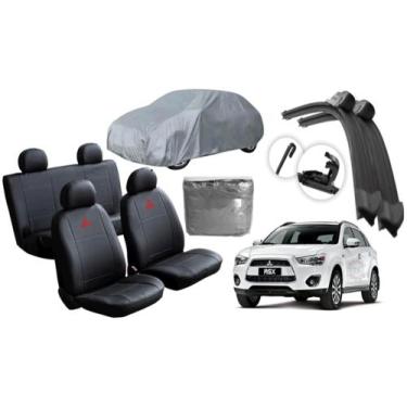 Imagem de Kit Capa Completo ASX 2010 a 2016 + Capa de Cobrir Automotiva e Limpad