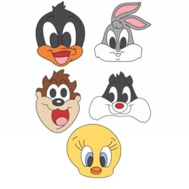 Imagem de Kit 5 Cortador Modular Looney Tunes - Embody 3d