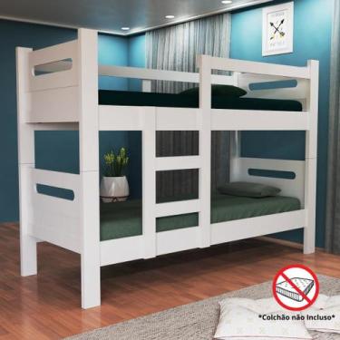 Imagem de Beliche Solteiro em MDF Compacto p/ Hotel Chácara e Pousada - Lucky St