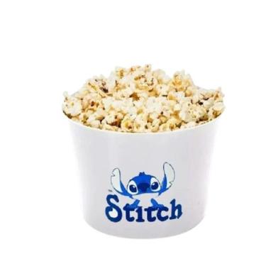 Imagem de Pote Balde Infantil Para Pipoca Stitch Bpa free 2,5 Litros - PLASDURAN