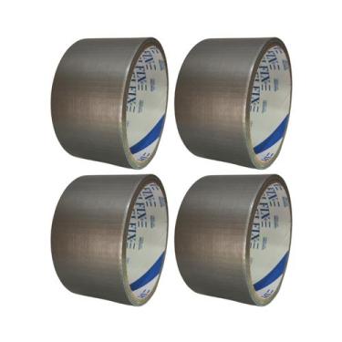 Imagem de Fita Silver Tape Prata Delfix 48mm x 5m  Máxima Resistência e Versatil