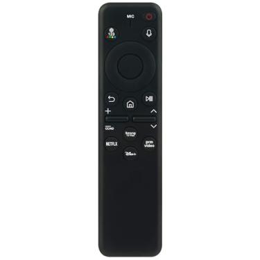 Imagem de Controle remoto de substituição de voz aplicável para Samsung Smart TV QN65QN85CAFXZA QN75Q80CAFXZA QN75QN85CAFXZA QN98Q80CAFXZA QN55QN85CAFXZA QN65Q80CAFXZA QN85QN85CAFXZA QN85QN85CAFXZA Q80CAFXX ZA