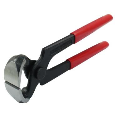Imagem de LDEXIN Extrator de unhas de 17 cm, alicate de corte de extremidade de alta alavancagem, cortador de fio de aço cromo vanádio, pinças de carpinteiros de acabamento para puxar pregos/carpinteiros
