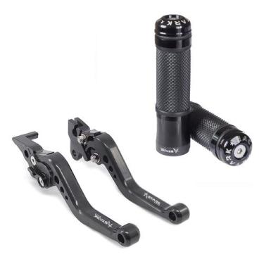 Imagem de Kit Manete Manopla Esportivo Cb 250f Cb300f Twister Titan - Stark Race