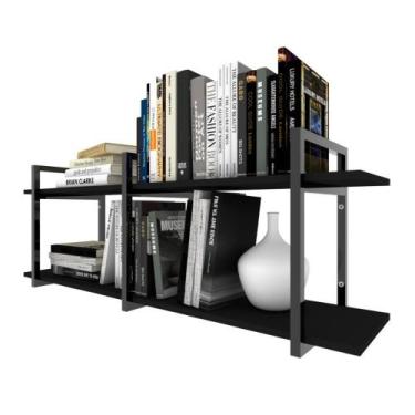 Imagem de Prateleira industrial moveis escritorio quarto estante infantil livros