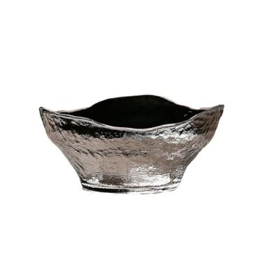 Imagem de Tigela de água de lavagem de chá de vidro, tigela de chá, prato de chá japonês Kung Fu doméstico - grande