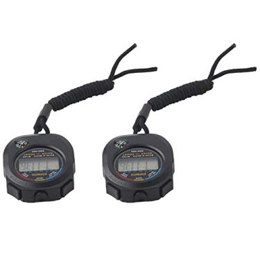 Imagem de Cronômetro LCD digital multifuncional para esportes, corrida, corrida, natação, árbitro e reuniões atléticas escolares