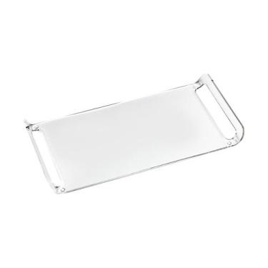Imagem de Bandeja Acrílica Hara Transparente Dobrada 32x20x4 cm