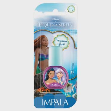 Imagem de Esmalte Infantil Impala Pequena Sereia Sob O Mar + 5 Anos 6ml