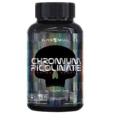 Imagem de Chromium Picolinate 200 Tabletes - Black Skull