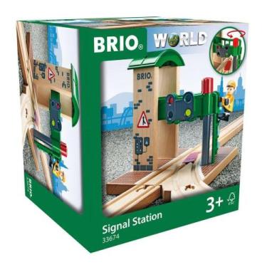 Imagem de Estação de Sinalização BRIO World 33674 - Acessório para Trem de Brinq