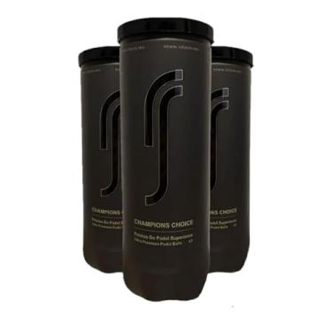 Imagem de Bola Padel Robin Soderling Champions Choice 3 tubos com 3 bolas cada