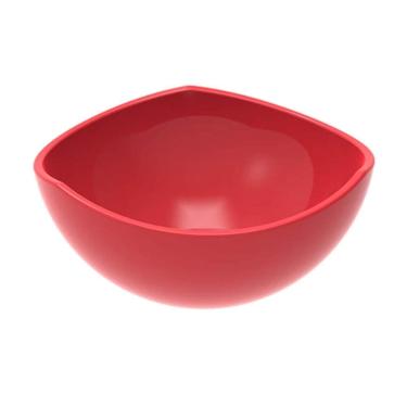 Imagem de Pote de Sobremesa Doces Vermelho Avulso 265ml Plástico Trio Crippa Tigela Unitária