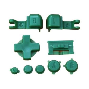 Imagem de GBA SP Conjunto De Botões Completos JCD Plástico a B Select Start Powe