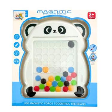 Imagem de Lousa Mágica Magnética Brinquedo Educativo Interativo Coordenação Moto