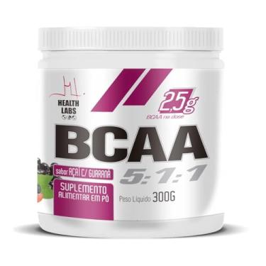 Imagem de Bcaa 5:1:1 300g Açaí com guaraná - Health Labs