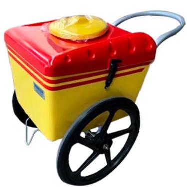 Imagem de Carrinho de Picolé Sorvete Com Placa de Gelo Profissional - thermotota