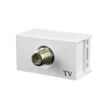 Imagem de Módulo de Tomada Antena de TV Linha Slim Ilumi - 8163