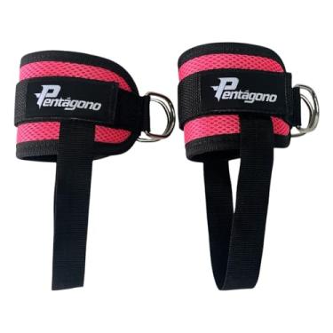 Imagem de Tornozeleira Puxador Cross Over Glúteo, Pernas e Coxas - Pink Spacer - Par - Pentágono...