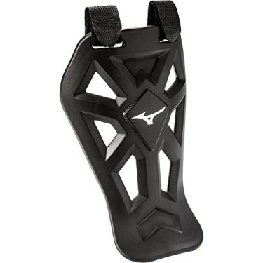 Imagem de Mizuno Protetor de garganta para capacete de receptor, preto, 16 x 10,7 x 4,5 cm