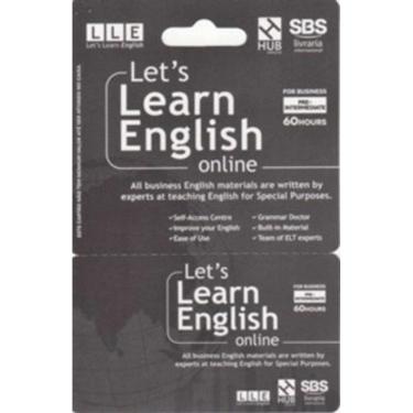 Imagem de Let`s Learn English Card - For Business - Pre-Intermediate (6 Months)