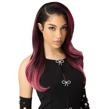 Imagem de Outre Lace Front Wig -Perfect Hair Line 13X6 - True Frontal Peak Edge 708 (DR4/MALIBU BLONDE)