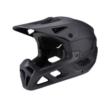 Imagem de kowaku Capacete de bicicleta com aba para chapéu de, acessórios para ciclismo, capacete de bicicleta ajustável para esportes ao ar livre, Preto